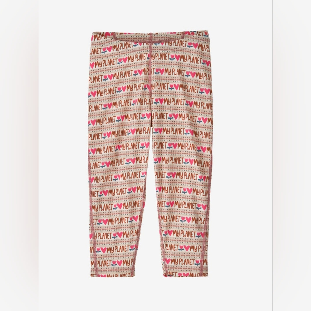 Patagonia Capilene Midweight Base Layer Baby Bottoms Infants' Size 12-18 Months